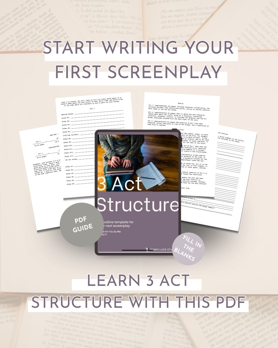 3 Act Structure Guide (Digital)