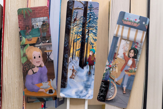 Character Illustrated Bookmarks